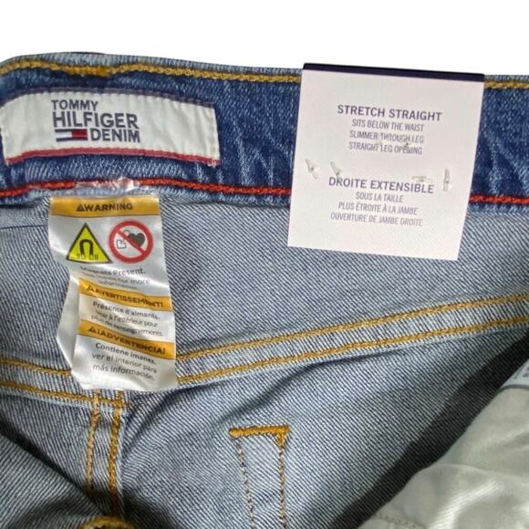 Tommy Hilfiger Women’s Adaptive Stretch Straight Jeans Magnetic Fly Size 33 Blue - Picture 5 of 7